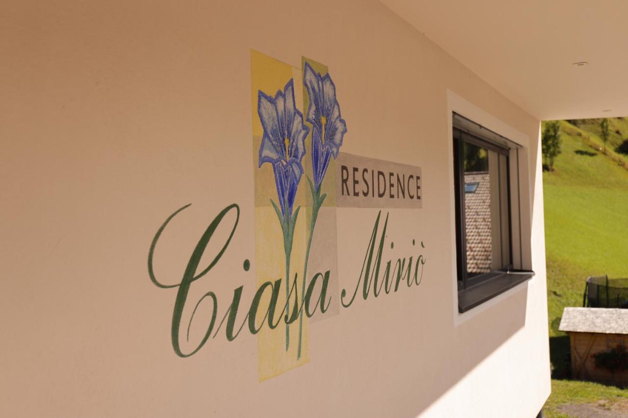 Apartament Ciasa Mirio' La Val Zewnętrze zdjęcie